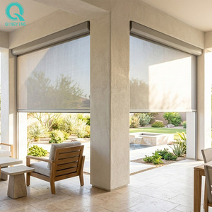 QINGYING Stores occultants Ziptrack pour terrasse et fenêtre extérieure - Product Image 1