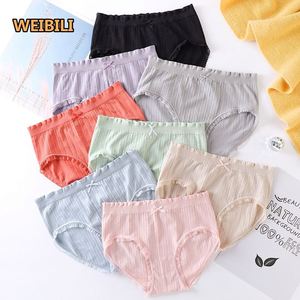 Unicornio Pop ropa interior sin costuras Algodón puro entrepierna chicas japonesas arco Sexy encaje calzoncillos de mujer - Product Image 2