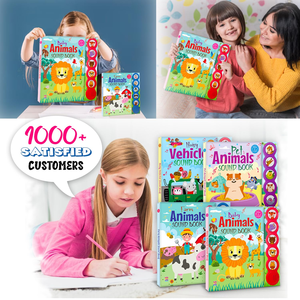 Livre sonore interactif personnalisé pour l'apprentissage précoce, reliure parfaite, imprimé offset, livre cartonné audio pour <span class=keywords><strong>enfants</strong></span> avec comptes en images - Product Image 4