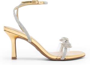 Zapatos de Tacón Alto de Moda de Lujo con Pedrería para Mujer, Elegantes Sandalias y Tacones, Mules Brillantes para Fiesta, Boda, Noche - Product Image 5