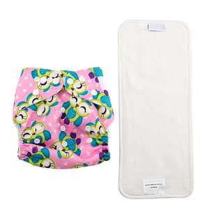 Pannolino doppio petto per bambino personalizzato stampato multi-pulsante regolabile forte assorbimento di acqua anti-penetrazione pannolino lavabile - Product Image 5