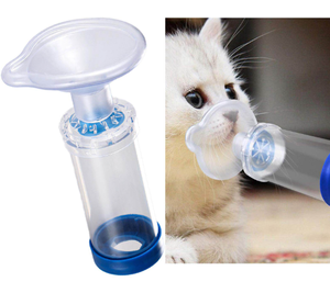 Xách tay an toàn hen suyễn Spacer inhaler cho Feline Dog vật nuôi khác hiệu quả cho động vật chẩn đoán - Product Image 1