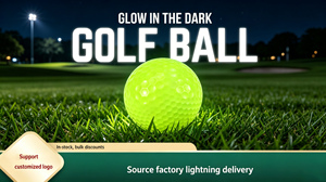 Pelotas de Golf Luminosas Fluorescentes de Doble Capa para Práctica Nocturna, Venta Caliente Transfronteriza - Product Image 5
