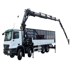 Mercedes-Benz Actros 4141 8x4 manual de 2006 con grúa Hiab de 32 toneladas + Fly-jib - Product Image 1