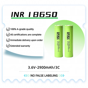แบตเตอรี่ลิเธียมไอออนแบบชาร์จได้ Victpower 18650 ความจุ 2900mAh 3.6V รูปทรงกระบอก สำหรับอุปกรณ์อิเล็กทรอนิกส์สำหรับผู้บริโภค - Product Image 1