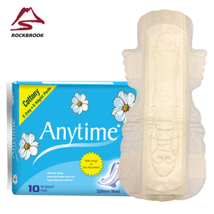 Ultra-Thin Organic Girl Disposable Feminine Sanitary Napkin Breathable Anion Production Line Dry Mesh Sanitary Napkins - Product Image 3