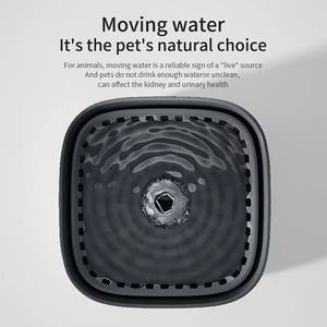 Distributeur d'eau pour animaux domestiques OEM en plastique avec filtration automatique et circulation d'eau pour chiens et chats - Product Image 3