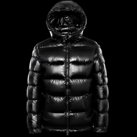 Veste en duvet pour hommes manteau en duvet de canard blanc chaud et lumineux visage à capuche hiver jeunesse décontracté tissé grande taille vêtements pour hommes oie
