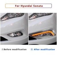 Feux antibrouillard LED en gros / feux de conduite modifiés, feux de jour LED, feux de signalisation décoratifs pour Hyundai Sonata 11-12