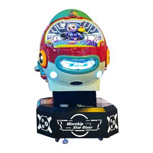 El popular centro de juegos arcade ofrece coches balancín adorables para un jugador y máquinas de juego que funcionan con monedas para juegos de arcade. - Product Image 1