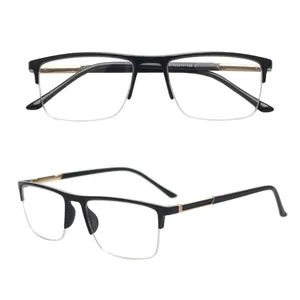 2024 2024批发定制彩色金属光学眼镜时尚半框眼镜