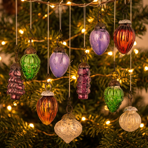 Handmade Premium Multicolor Glass Mini Mix Shape Rust Free Multi-Use Tree <b>Xmas</b> Decorations NCO-44 - Product Image 3