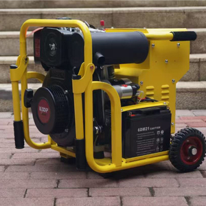 Soldadora Portátil Mosa <span class=keywords><strong>de</strong></span> 3KW, Soldadora <span class=keywords><strong>de</strong></span> Punto Portátil <span class=keywords><strong>de</strong></span> CA 200A 2 en 1 con Motor Diésel y Ruedas - Product Image 2