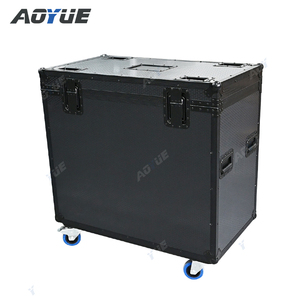 Heavy Duty Hard road <b>case</b> cable <b>travel</b> <b>case</b> for Equipment Storage Road Flight Trunk <b>case</b> <b>with</b> <b>Wheels</b> - Product Image 4