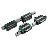 Nouveau Bloc de guidage linéaire WEEMT HGW20HA HGW25HA HGW30HA HGW35HA HGW45HA HGW55HA HGW65HA, Chariot de glissière à roulement