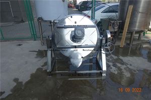 Machine à bouillir industrielle pour pommes de terre Bouilloire à chemise vapeur Cuisinière électrique à chemise avec mélangeur - Product Image 6