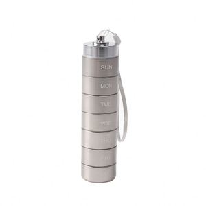 2024 Hot Wholesale Multifunction Metal Bottle Organizer Travel <b>Pill</b> Box <b>Case</b> Packaging - Product Image 1