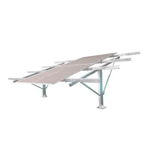 Soporte de instalación en tierra pv, panel solar, montaje de estantería, proveedor de sistema