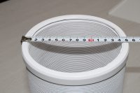 Climatiseur mobile tout-en-un avec tuyau métallique épaissi, accessoires, connecteur étendu, déflecteur rétractable et conduit d'évacuation pour