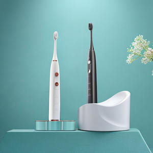 <span class=keywords><strong>Brosse</strong></span> <span class=keywords><strong>à</strong></span> dents électrique personnalisée IPX7 Sonic 31000 Vibration Oral Cleaning Smart Adults en métal pour gencives sensibles - Product Image 1