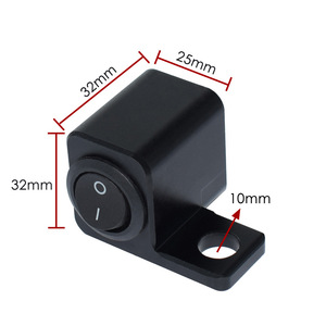 Interruptor para Motocicleta Motorola 32x25x32mm con Orificio de Montaje de 10mm para Control de Espejo Retrovisor - Product Image 1