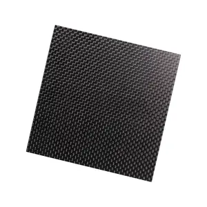 Custom 3K Carbon Fiber Plate Ultralight Carbon Fiber Sheet 1mm Glossy Carbon Fiber Panel