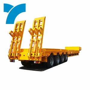 Bán Sỉ Vận Chuyển Container Twist Khóa 3/4 Trục Cổ Ngỗng Giường Thấp Xe Tải Trailer