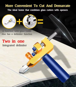 เครื่องมือตัดกระเบื้องแบบมือหมุนสำหรับงานมืออาชีพ สำหรับตัดเซรามิกและกระจก โครงสร้างทนทาน มีบริการ OEM - Product Image 3