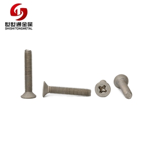 M1 M2 M3 M6 Grade2 Gr2 Ta2 Medical Pure Titanium <b>Screw</b> - Product Image 4