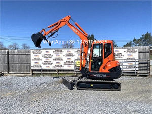 Prix d'usine compétitif : Excavatrice sur chenilles hydraulique d'occasion Kubota KX121-3, engin de construction d'occasion à vendre - Product Image 2