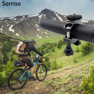 SORRISO Adaptateur pour vélos et motos, support de guidon en aluminium, accessoires de fixation pour téléphone et caméra d'<span class=keywords><strong>action</strong></span> - Product Image 6