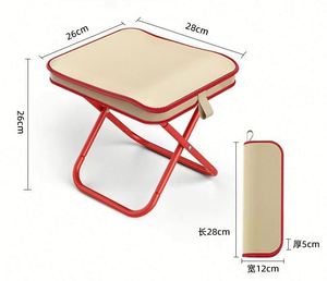 Folding Camping Portable Chair Adults and <b>Children</b> Foldable Stool for Fishing Hunting Travel <b>Backpack</b> Hiking Gift - Product Image 3