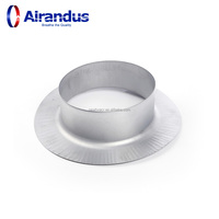 NOUVEAU Raccord de tuyauterie à collier pour salle de bain moderne en acier inoxydable avec couche galvanisée de 0,5 mm, pour systèmes HVACR ILR