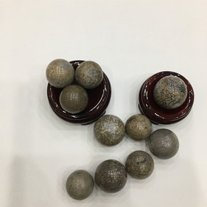 Bán Buôn Thạch Anh Khủng Long Xương Động Vật Hạt Xương Hóa Thạch Đá Quả Bóng Hạt Nhỏ - Product Image 1