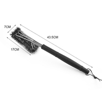 BBQ Nettoyage Grill Brosse Grattoir Outils Fil D'acier Poils De Nettoyage