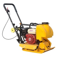 Compacteur de sol vibrant robuste avec une grande force de compactage pour les travaux de fondation et les projets d'aménagement paysager