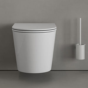 <span class=keywords><strong>WC</strong></span> combiné avec réservoir à double chasse, élément de salon, siège en plastique intégré - Product Image 3