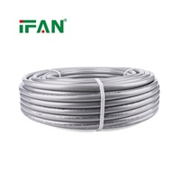 Tuyau de chauffage au sol IFAN PEXA flexible multicouche PERT-AL-PERT avec barrière à l'oxygène, résistant à la chaleur, tube EVOH PERT