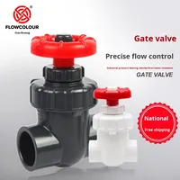 Robinet à bille à diaphragme en PVC écologique et coloré, réglage précis, rond, 150 ml, pour aquarium, réservoir de poissons, contrôle du débit en espace ouvert (salle de séjour)