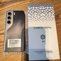 Nouveau Smartphone CAMON 40 Pro 5G 2026, Processeur MTK6753 Octa-core, Écran HD+ Incell de 7,2 pouces avec trou perforé, 16 Go de RAM, 1 To de ROM, Appareil photo 48 MP