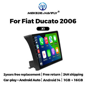 Navifly Android Écran tactile intégré Car-play Auto Autoradio Android X1 X2 pour <span class=keywords><strong>Fiat</strong></span> <span class=keywords><strong>Ducato</strong></span> Support BT DSP GPS WIFI - Product Image 2