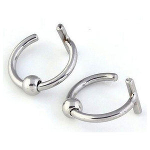 Piercing para la nariz Tindik de acero inoxidable de 10mm, joyería corporal de moda para niños y adultos para bodas y regalos - Product Image 1