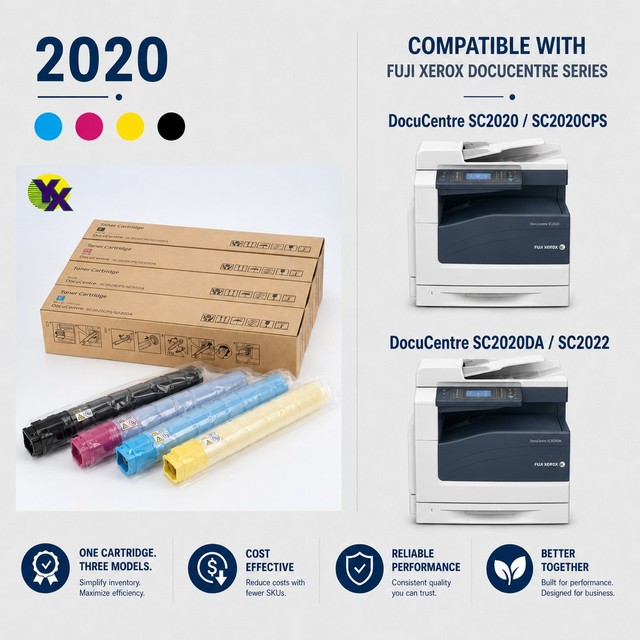 Good Quality Original OEM YX FACTORY Compatible High Yield A+ Grade Toner Cartridge for Fuji for DocuCentre SC2020 Color Laser
