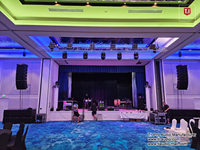 Equipo de sonido de audio pasivo T.I Pro, conjunto de altavoces de sonido de 10 pulgadas, sistema de matriz de línea profesional para Iglesia