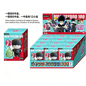 8 Box Wholesale Jandoon <strong>Mob</strong> <strong>Psycho</strong> <strong>100</strong> Cute/Rice Grain Figure for Toys Gift Kids Birthday Toys Figures Mystery Box Collectibles - Product Image 1