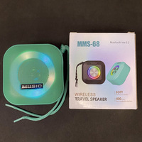 Haut-parleur Bluetooth portable sans fil mini avec lumière LED ambiante populaire, grand volume, subwoofer pour la lecture de musique en intérieur