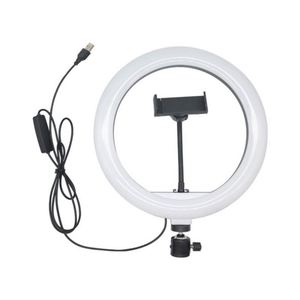 Support trépied pour anneau lumineux LED, pour diffusion en direct sur mobile en intérieur, maquillage, photographie, éclairage d'appoint, lampe de nuit, selfie, en plastique AC - Product Image 2