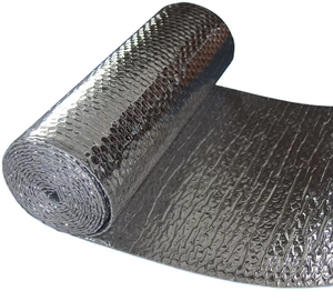 Feuille d'isolation thermique moderne carrée anti-condensation en aluminium à bulles pour toiture, isolation en feuille à bulles pour bâtiment, pour approvisionnement en gros - Product Image 1