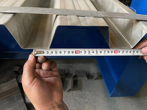 Automatische Hochgeschwindigkeits-Metall bodendeck walzen form maschine/Stahl bodenfliesen herstellungs maschine - Product Image 2