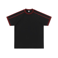 T-shirt unisexe à manches courtes et col rond en polaire Sorona, style décontracté d'été, pour couple, motif brodé, idéal pour la publicité